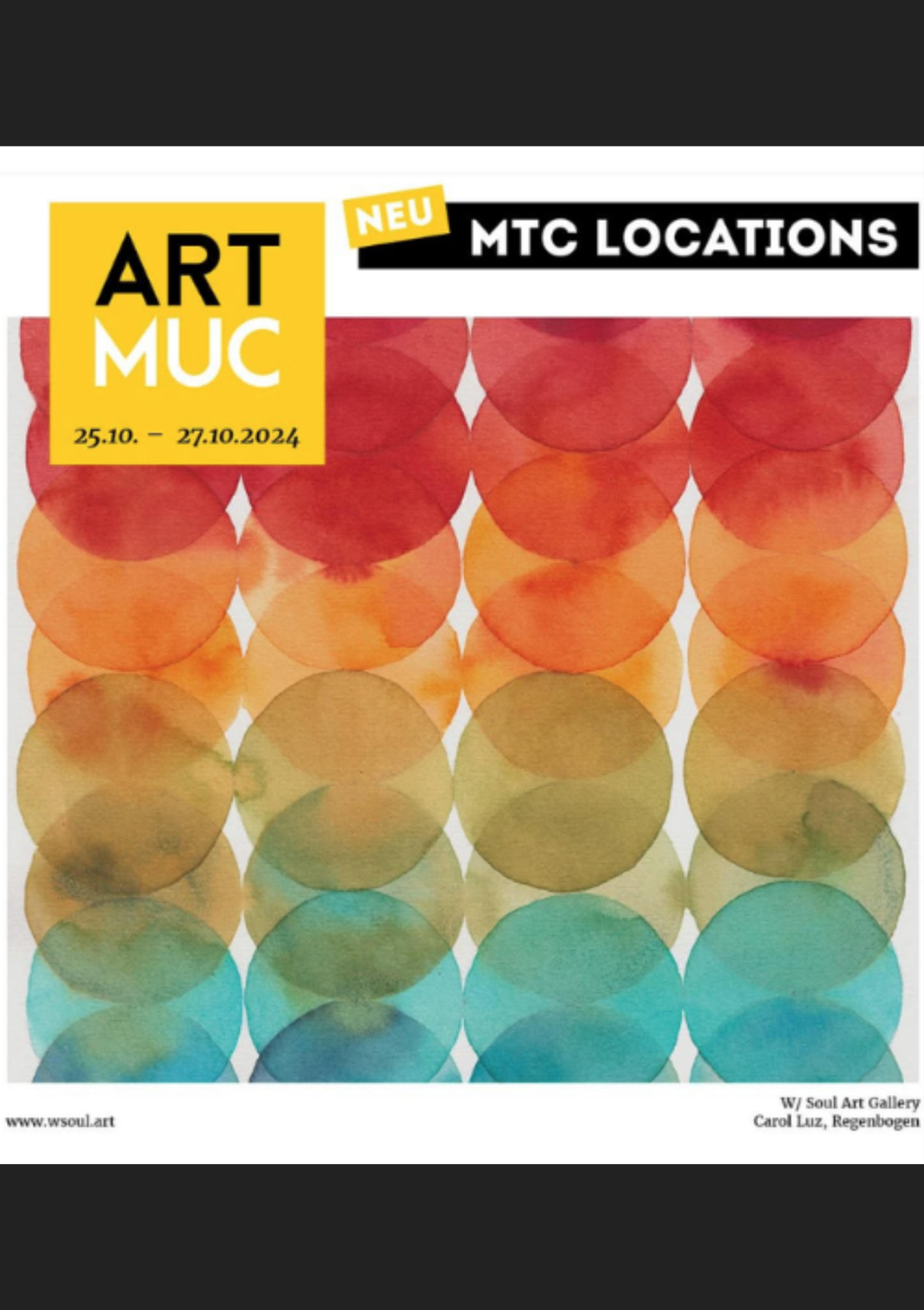 ART MUC Autumn 2024 poster