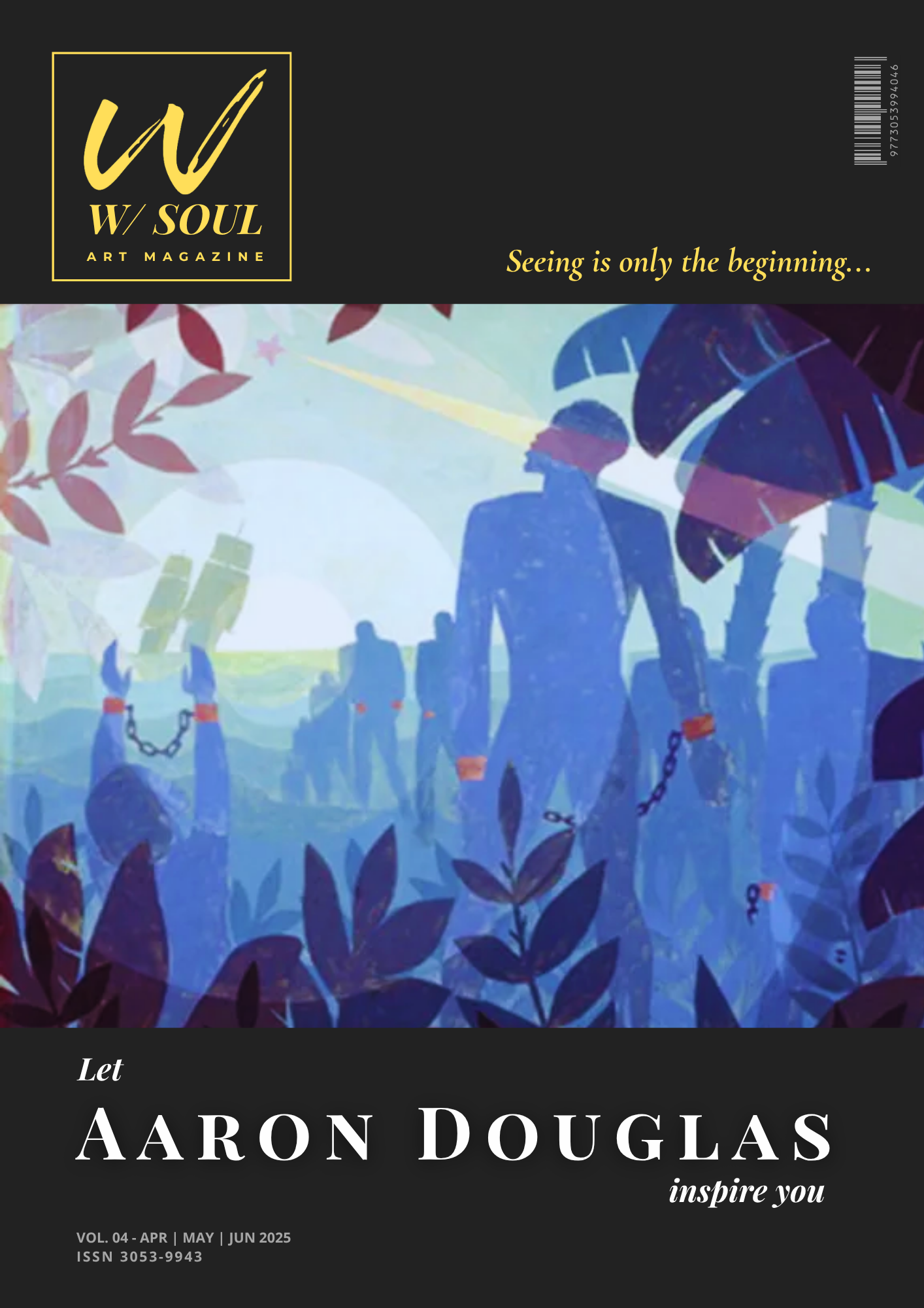 Cover of W/ Soul Art Magazine Vol. 04 — Aaron Douglas