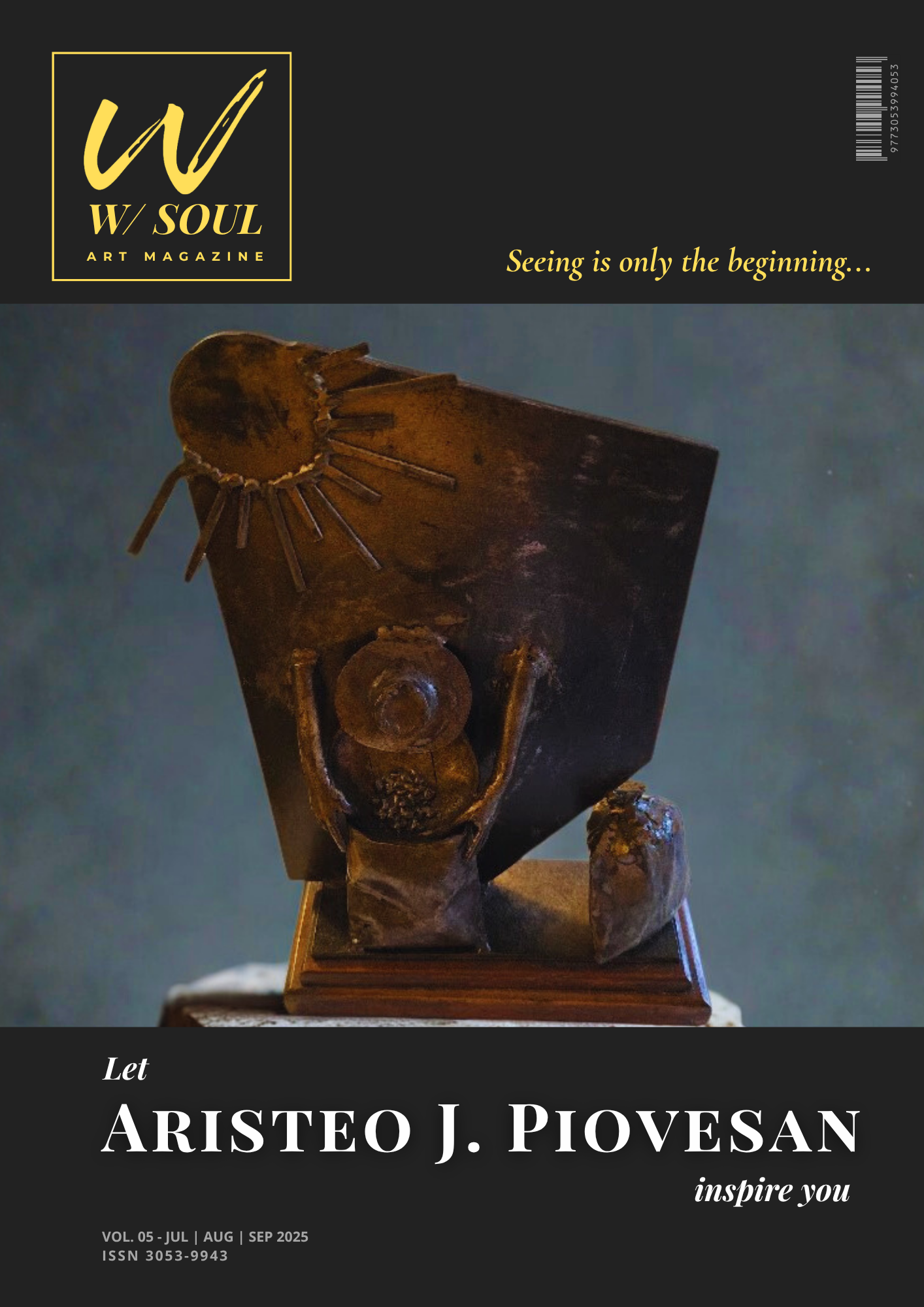 Cover of W/ Soul Art Magazine Vol. 05 — Aristeo J. Piovesan