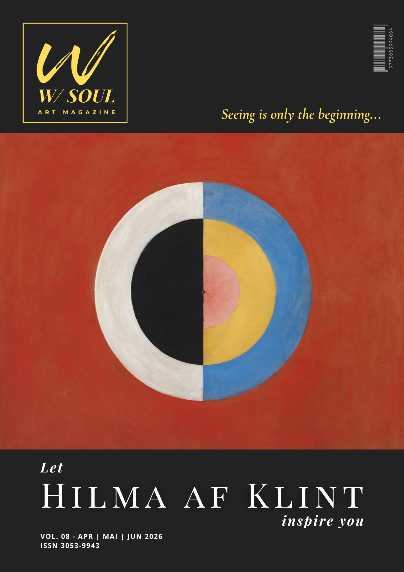 Cover of W/ Soul Art Magazine Vol. 08 — Hilma af Klint